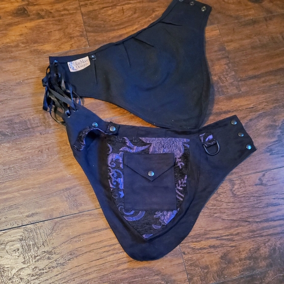 NWT Purple Pocketbelt by Blue Moon Designs - Picture 1 of 9